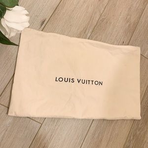 Pillow Case| Pillow Cover - Homemade from a Luis Vuitton Dust Bag- 18x11 “